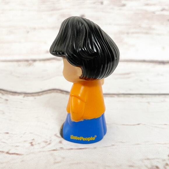 Vintage Little People Brunette Dark Hair Boy - Picture 2 of 4